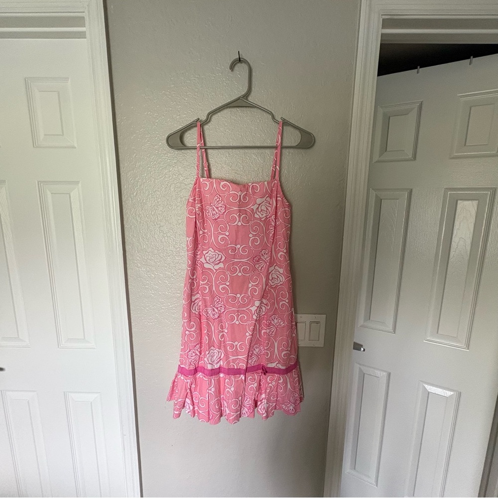 Vintage Lilly Pulitzer Pink Mini Dress